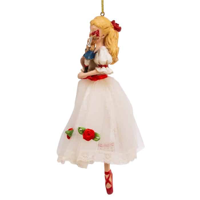 Nutcracker Suite Clara Ornament Side