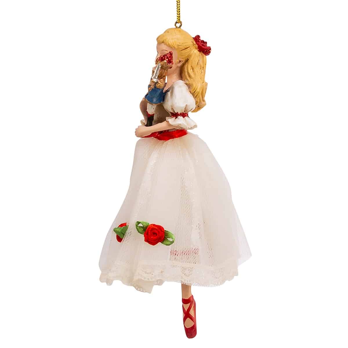 Nutcracker Suite Clara Ornament Side