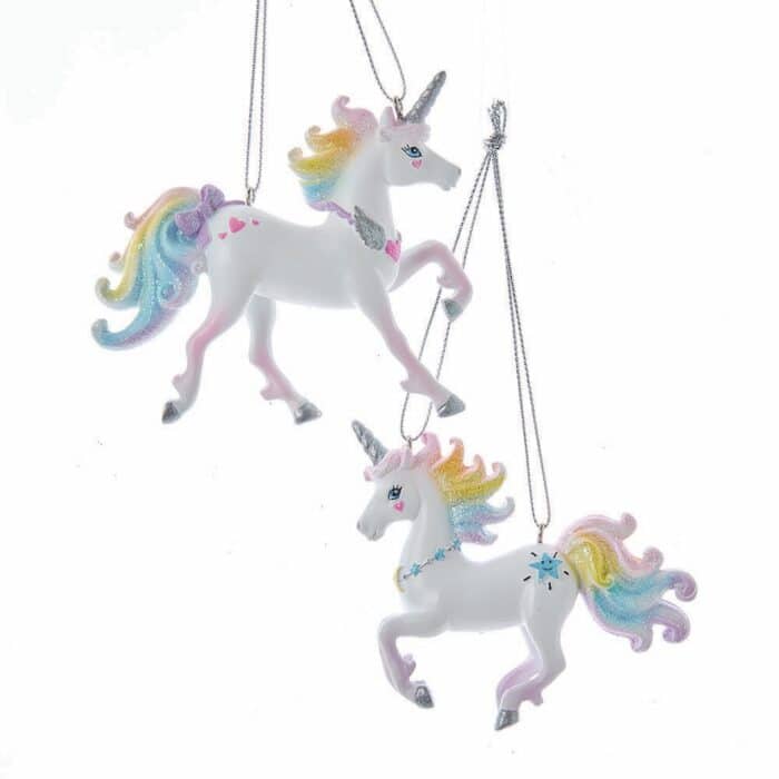 Pastel Dream Unicorn Ornaments