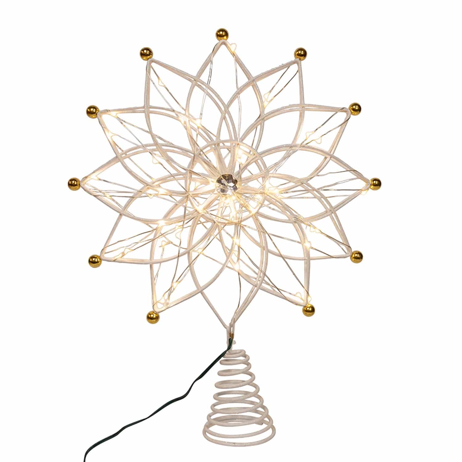 Petal 12 Point Led Tree Topper