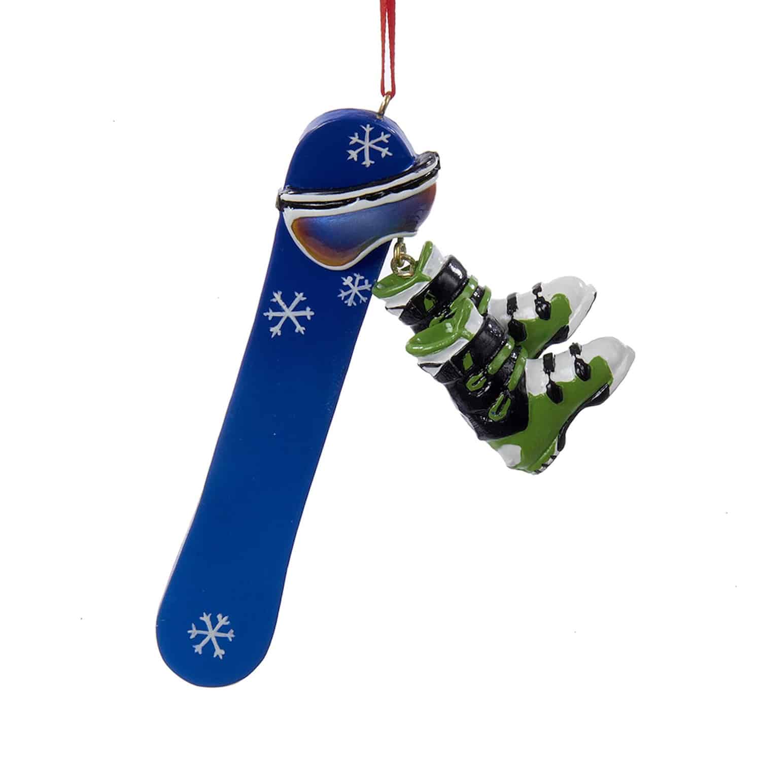 Snowboard Ornament Personalize
