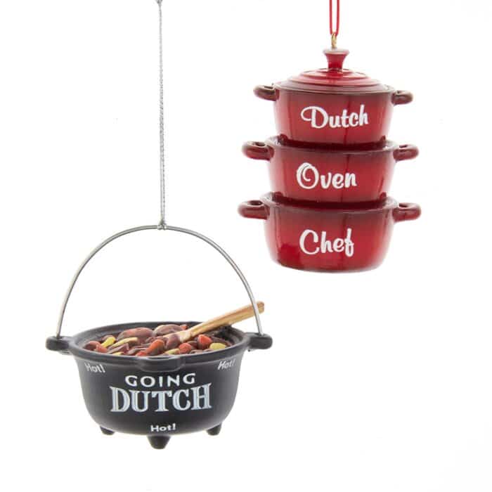 Stacked or Single Dutch Oven Ornaments