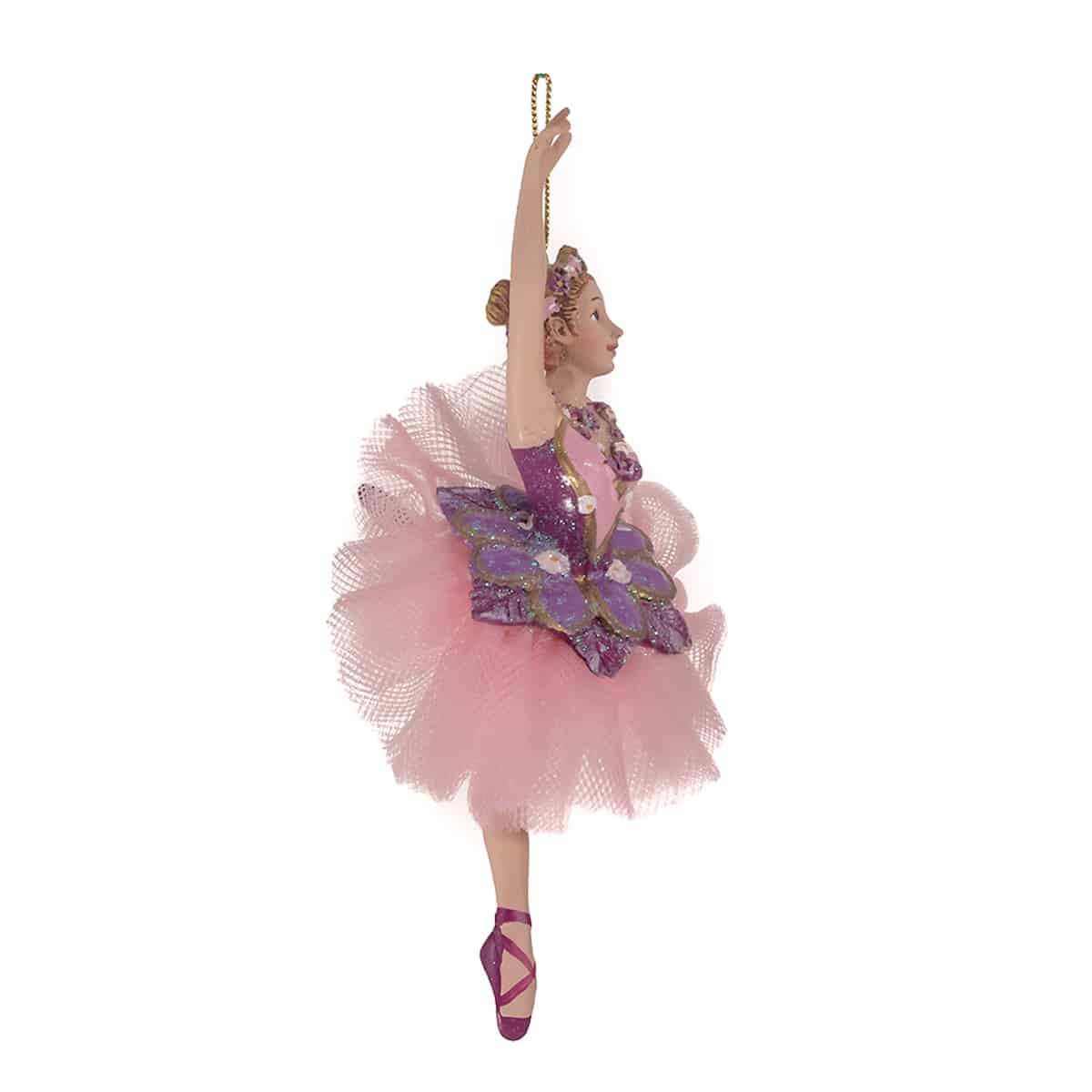 Sugar Plum Ballerina Ornament Front