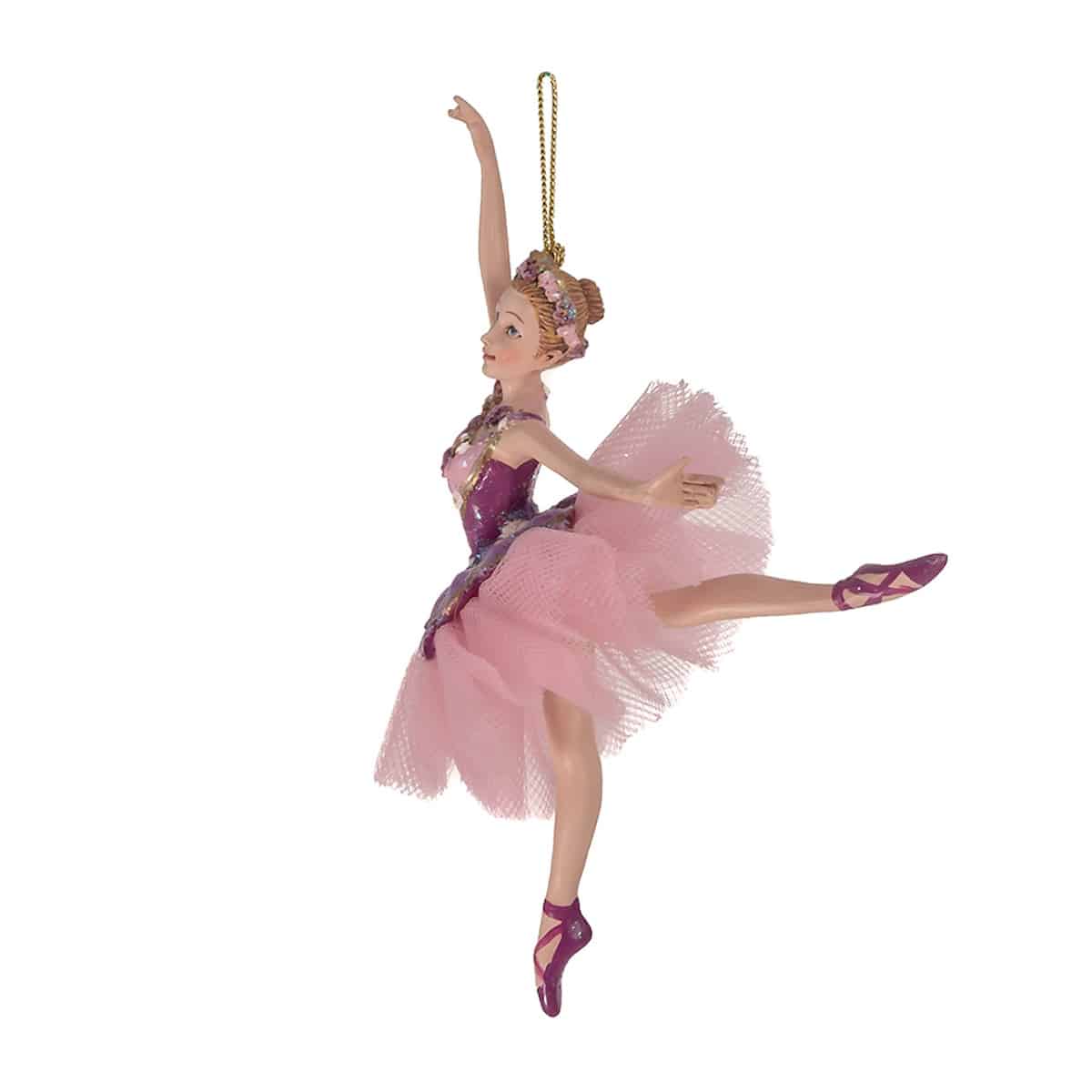 Sugar Plum Ballerina Ornament Side Two
