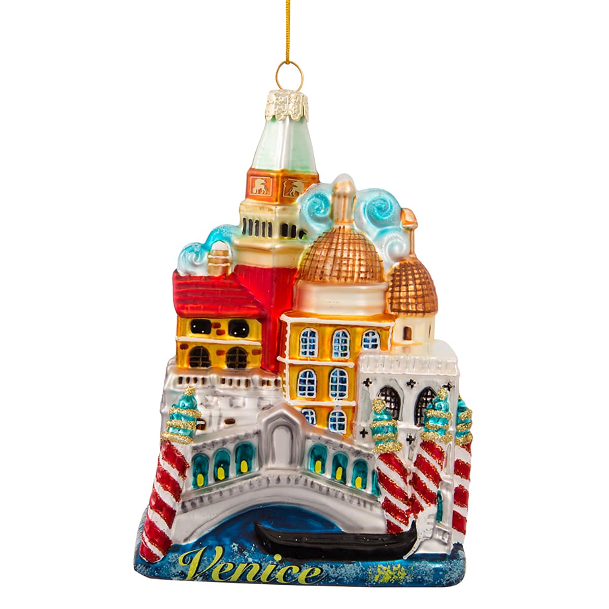 Venice Cityscape Ornament Front