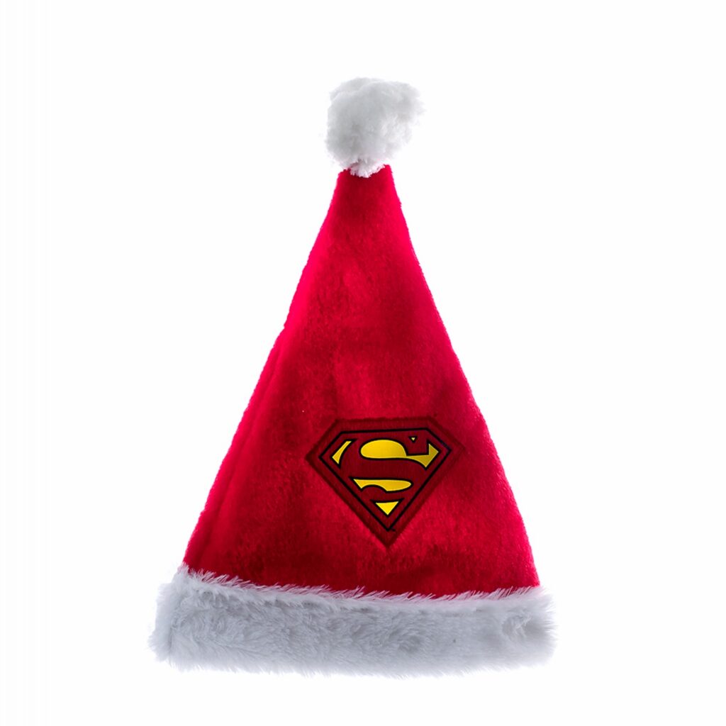 Superman™ Plush Santa Hat