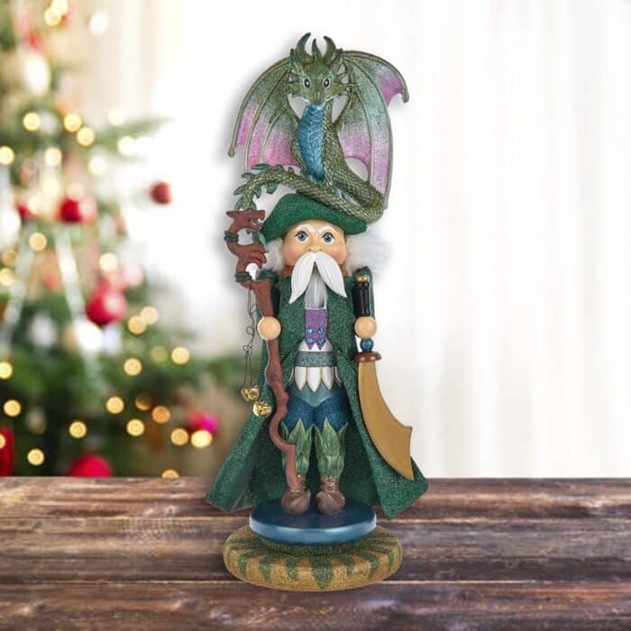 Wizard with Dragon Hollywood Nutcrackers™