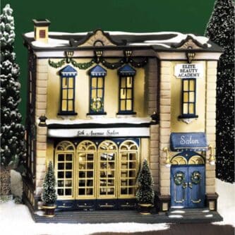 5th Avenue Salon Christmas In the City D56 Pre-Owned