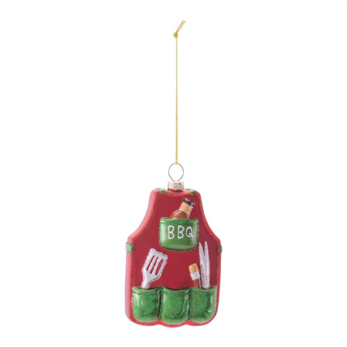 Bbq Essentials Apron Ornament String