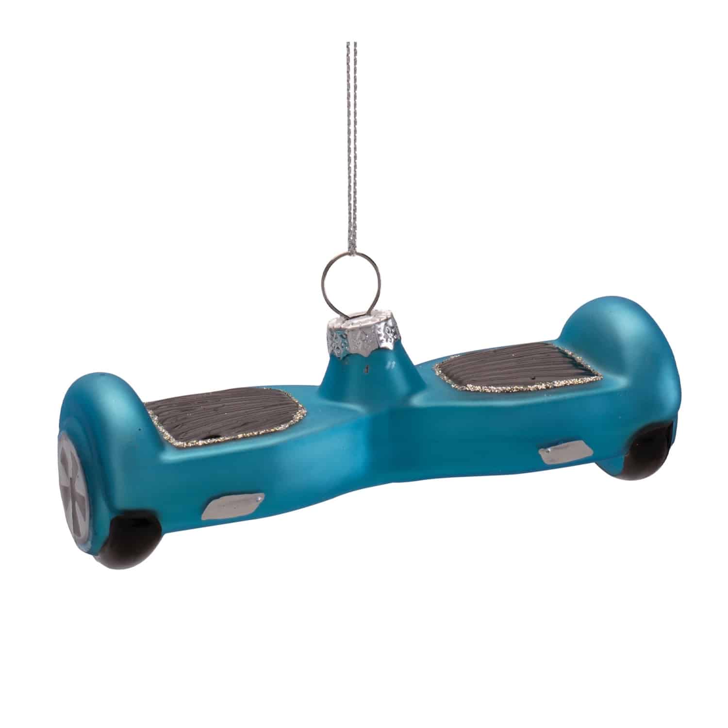Blue Hoverboard Ornament