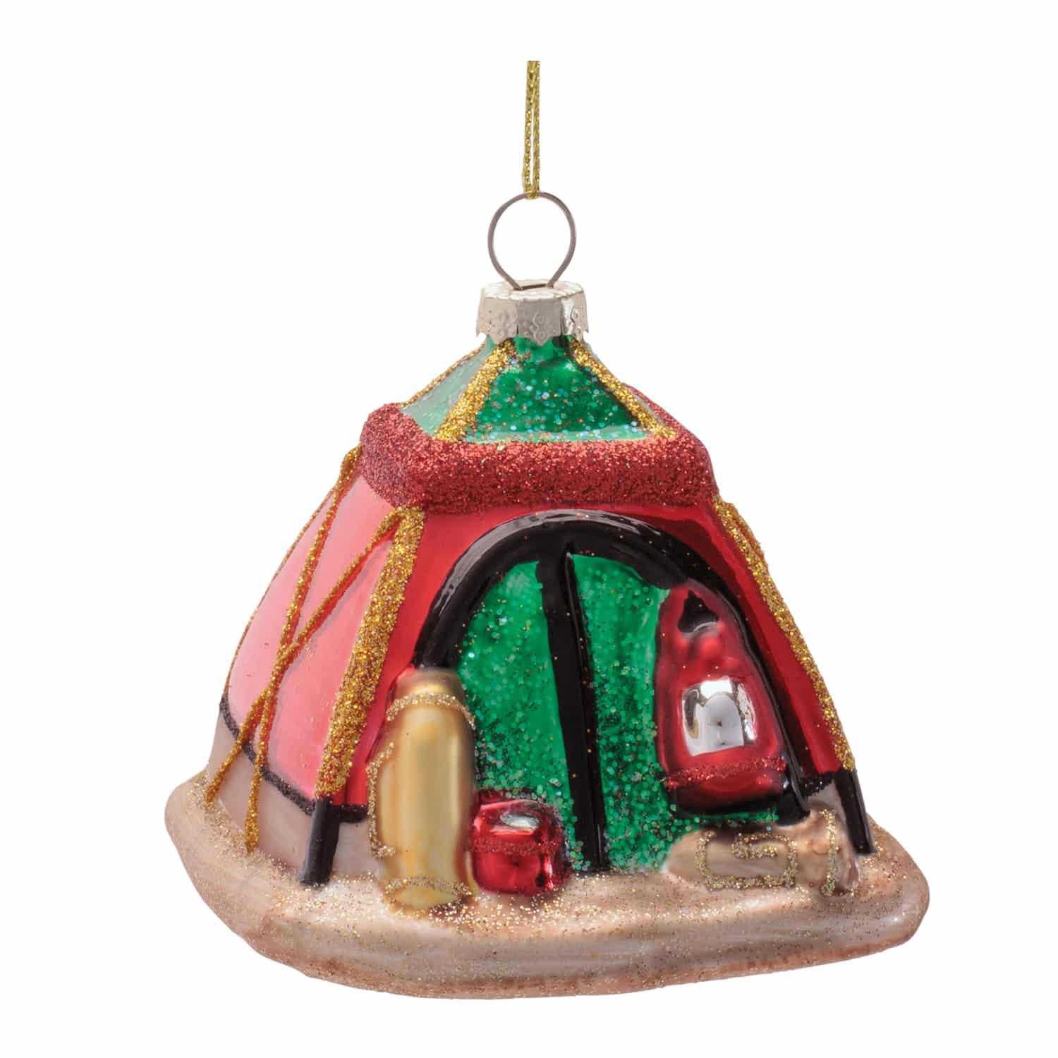Campers Instant Tent Ornaments