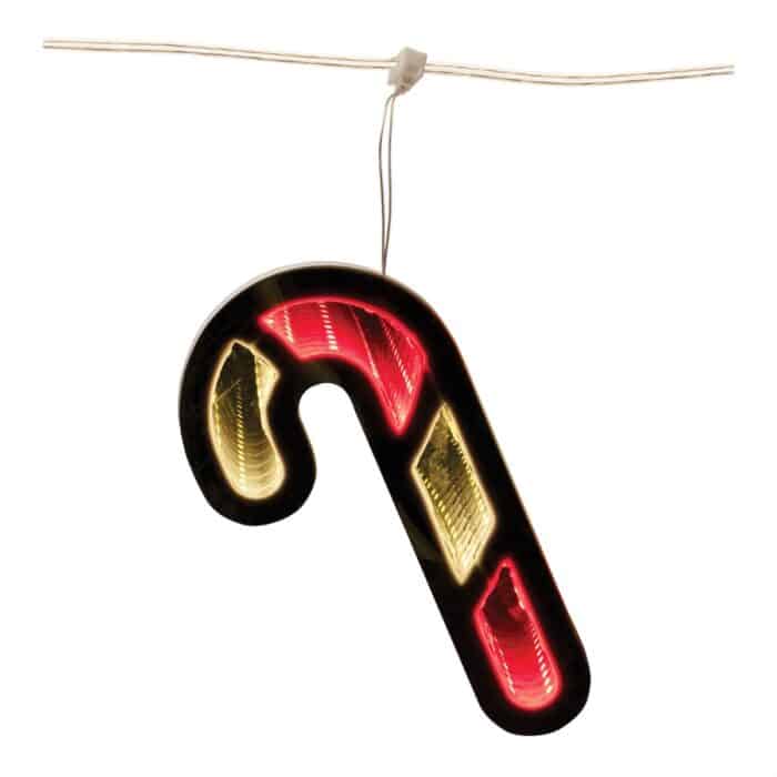 Candy Cane Garland Infinity Lit Decor Single Candy Cane