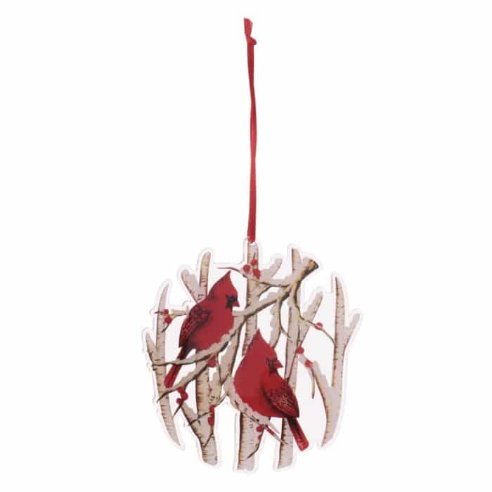 Cardinal Birch Tree Ornament String