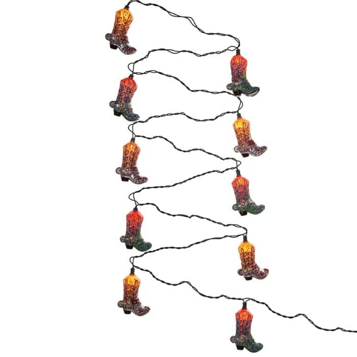 Cowboy Boots with Glitter Light Set Full Set