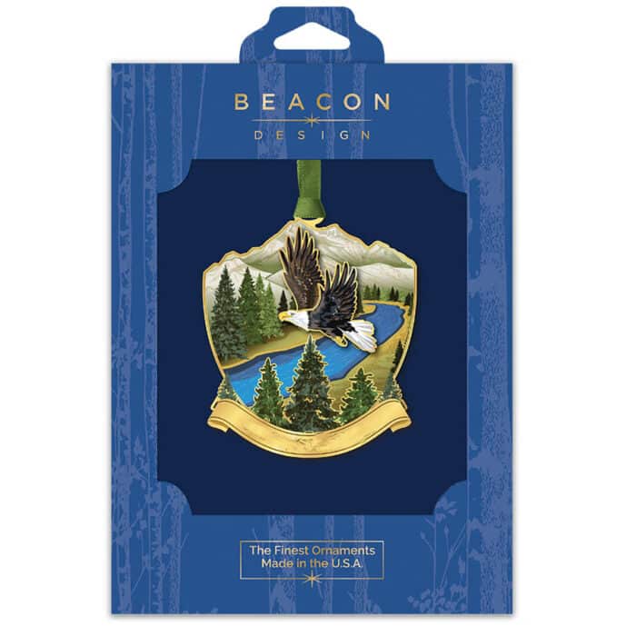 Eagle in Flight Ornament Box