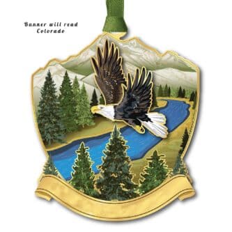 Eagle in flight Ornament