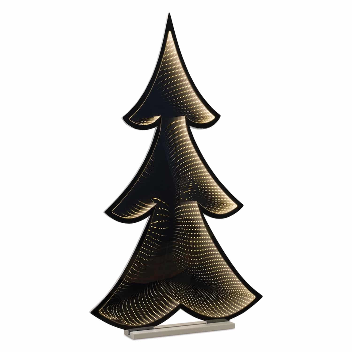 Extra Large Three Tier Pine Tree Infinity Lit Decor