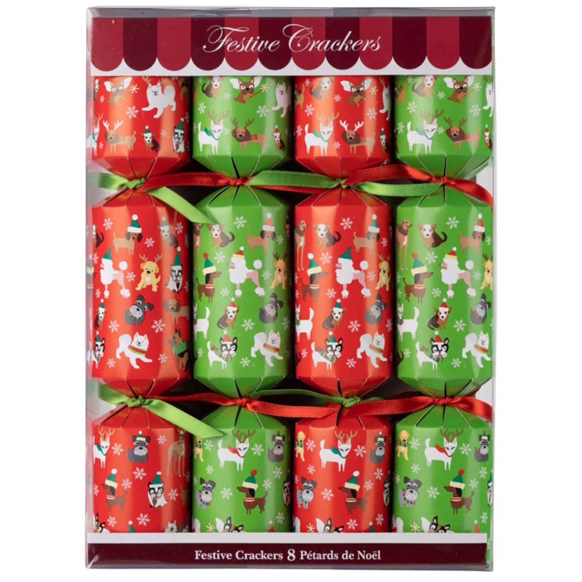 Festive Puppies Christmas Crackers