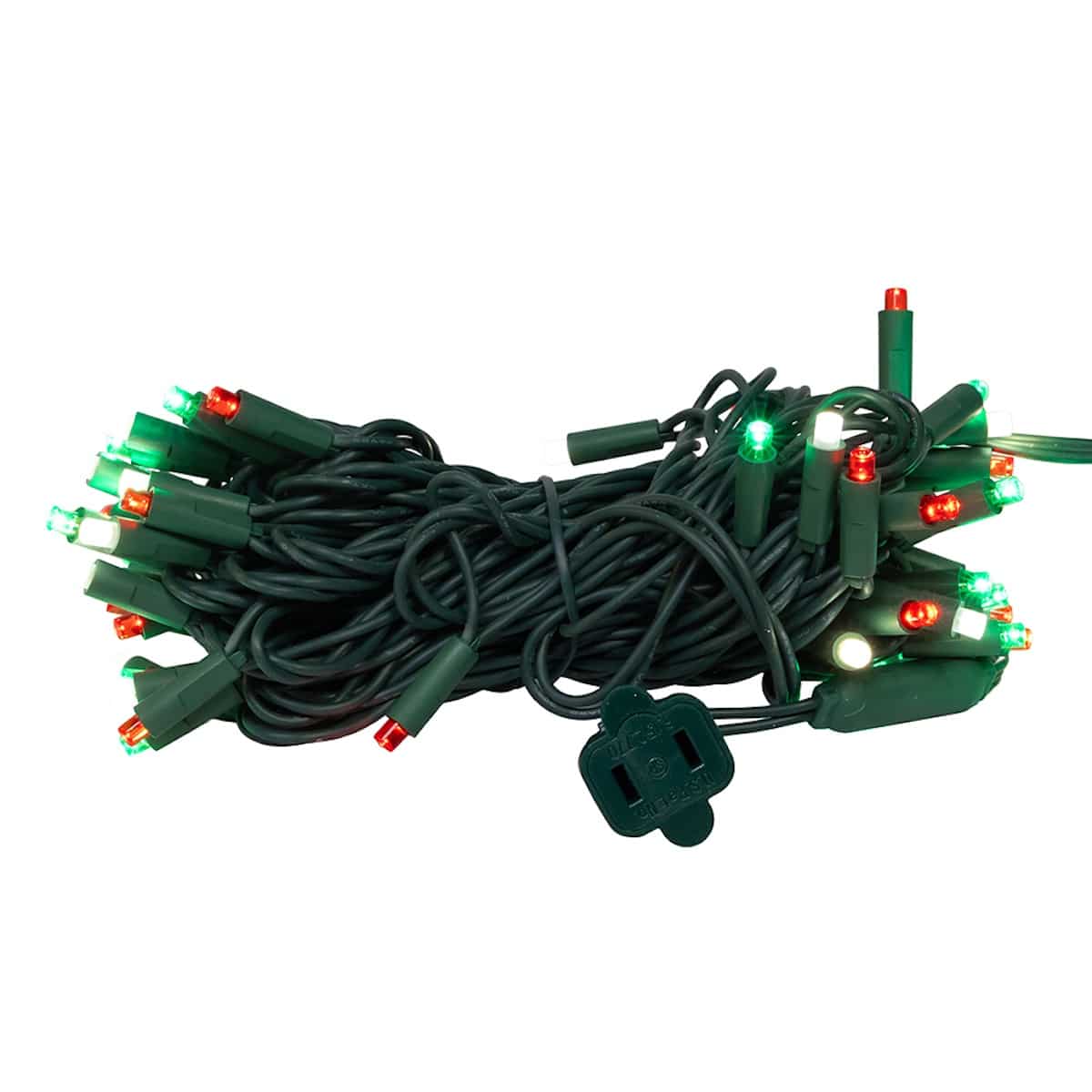 Frosted Red Green Pure White 5mm Led Lights Bundle