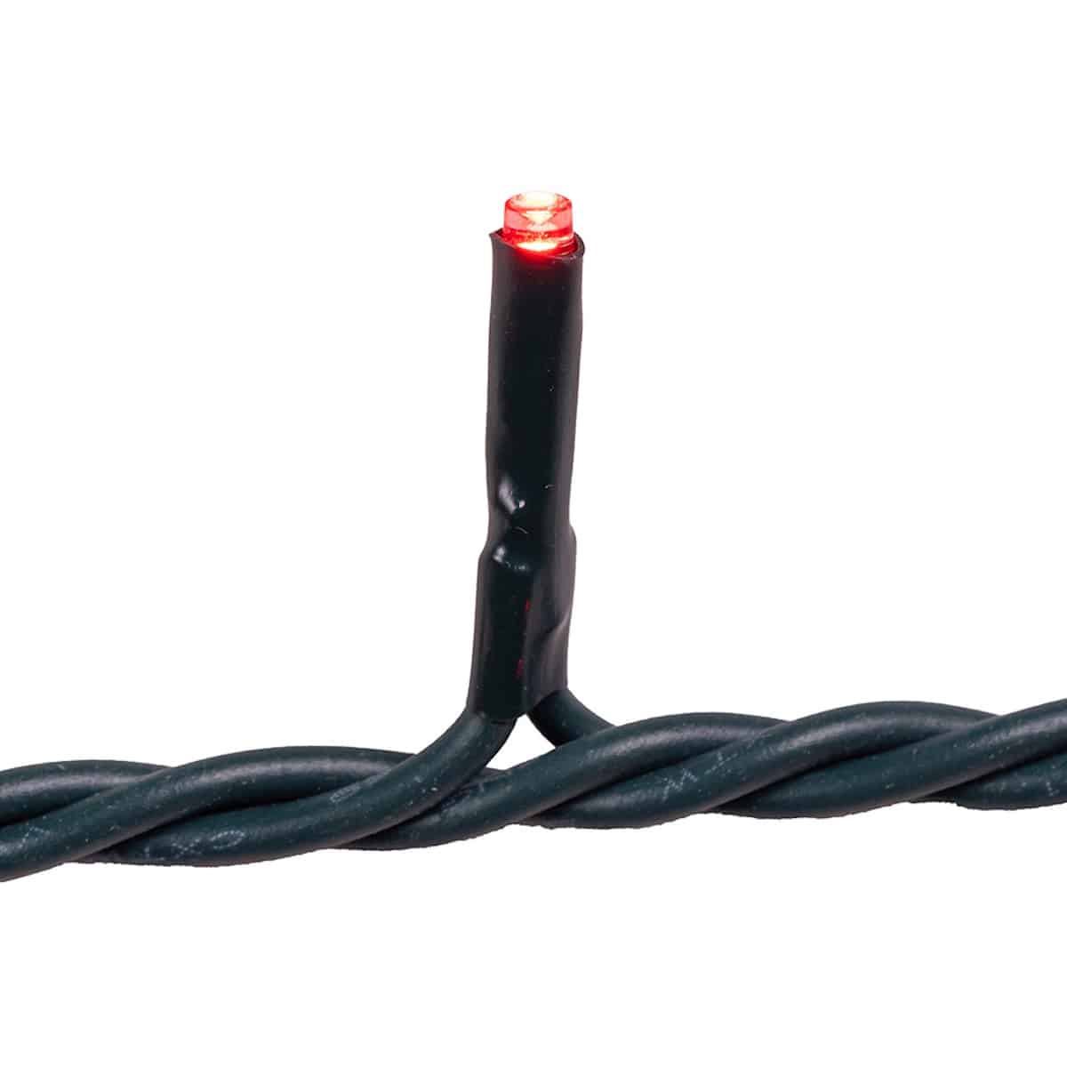 Jingle Bright Led Light Set Four Colors Red Close Up