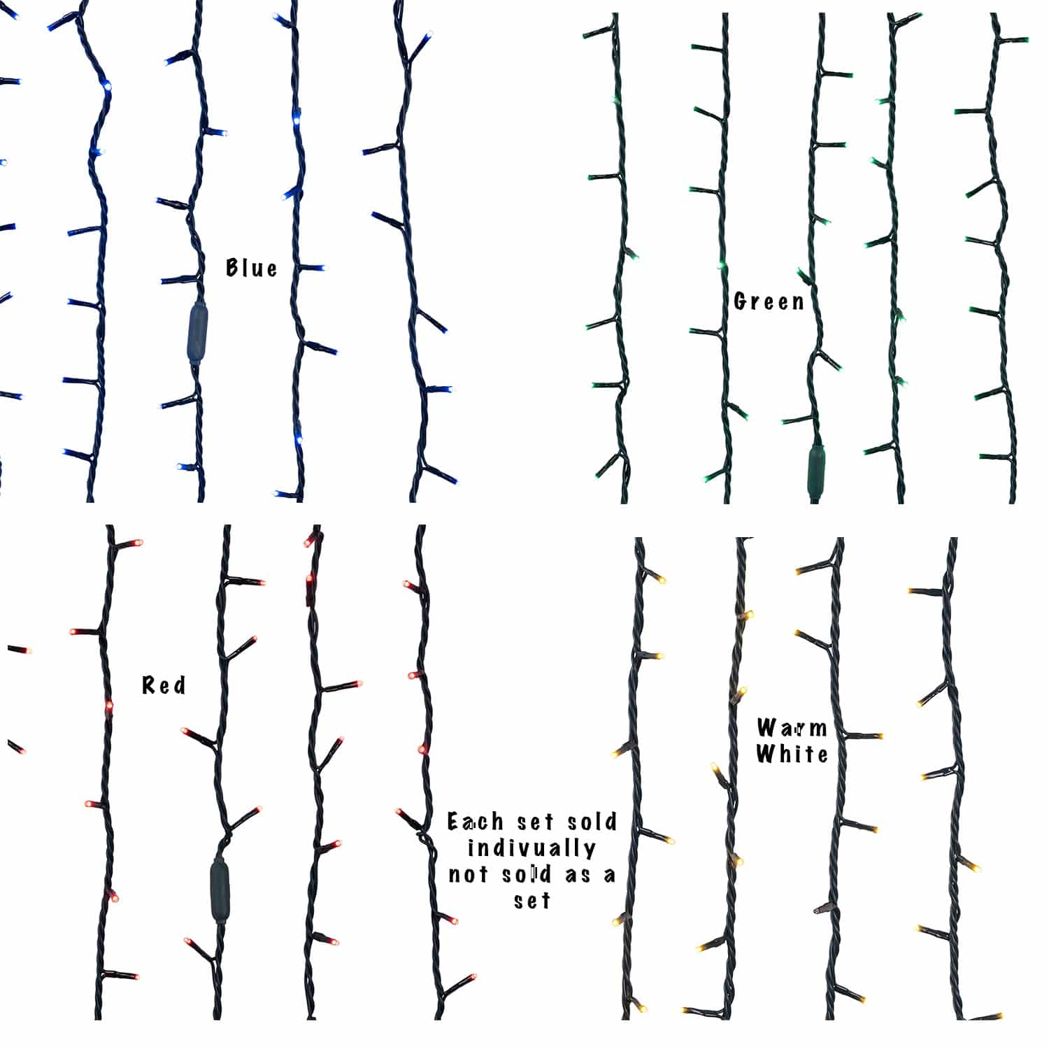 Jingle Bright Led Light Set Four Colors