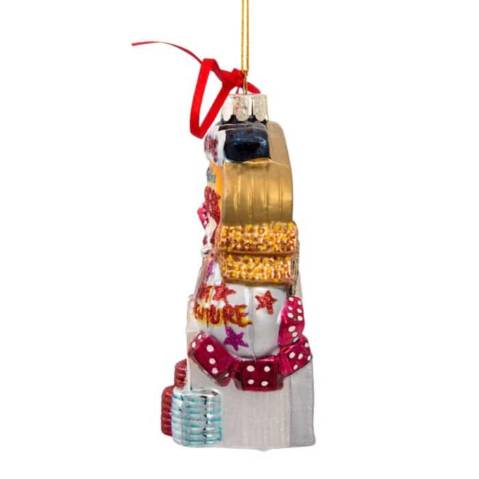 Las Vegas Gambling Ornament Side Two