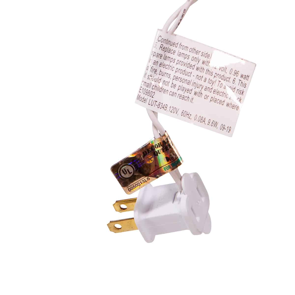 Light Pink and Ivory Angel Tree Topper Plug