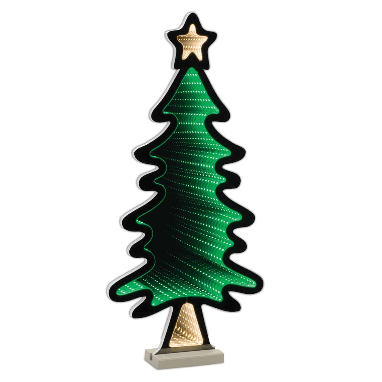 Modern Christmas Tree Infinity Lit Decor