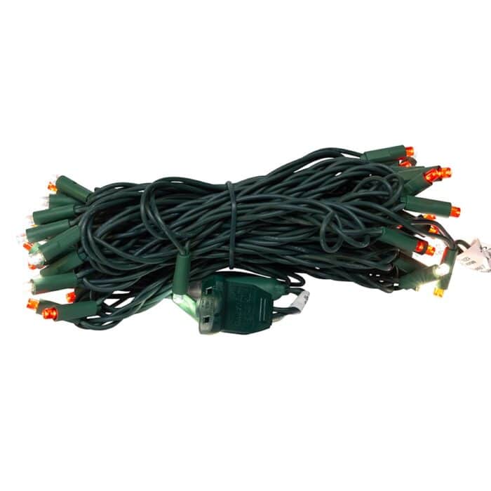 Red and Pure White 5mm Led Lights Bundle