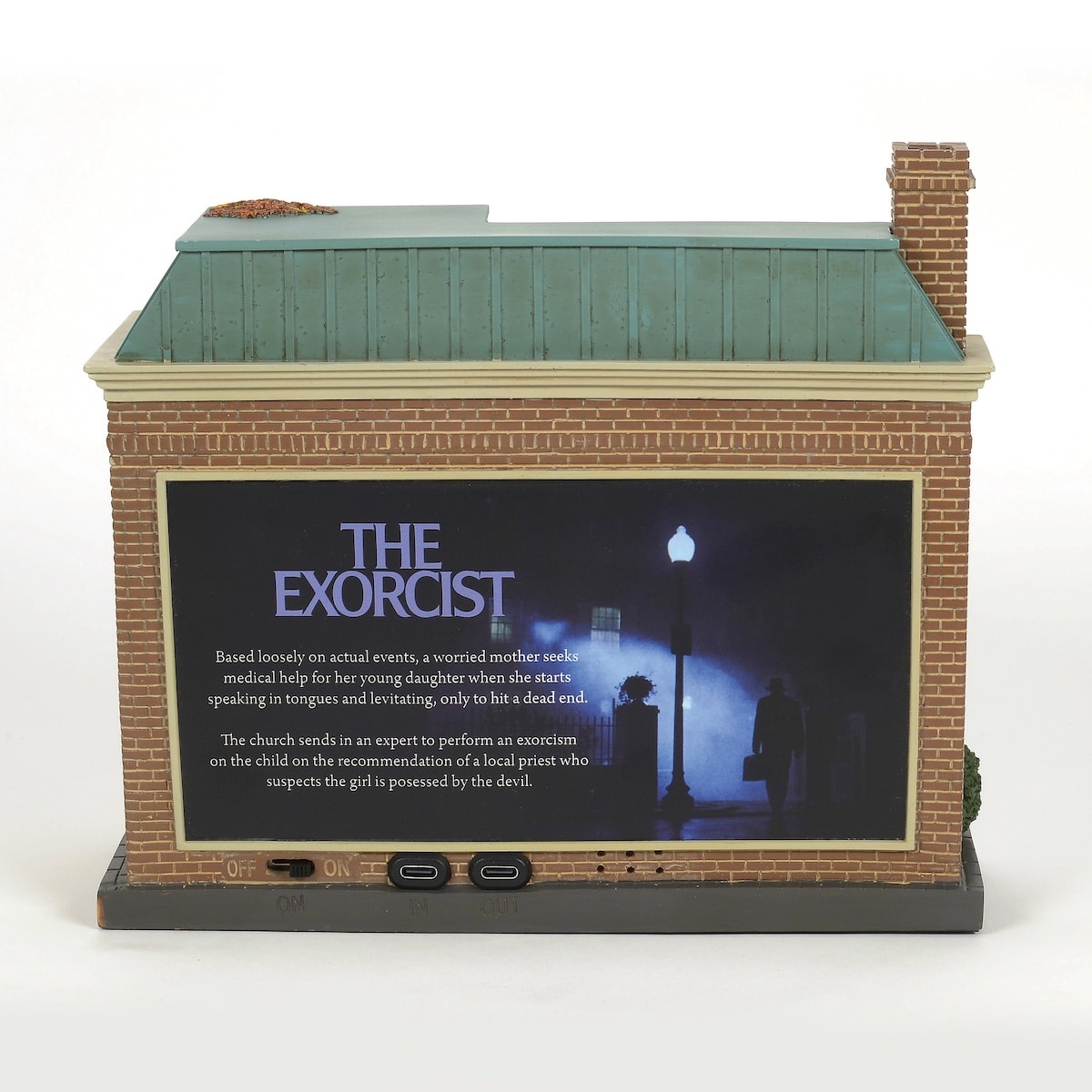 the Exorcist Set Halloween Village D56 New Back