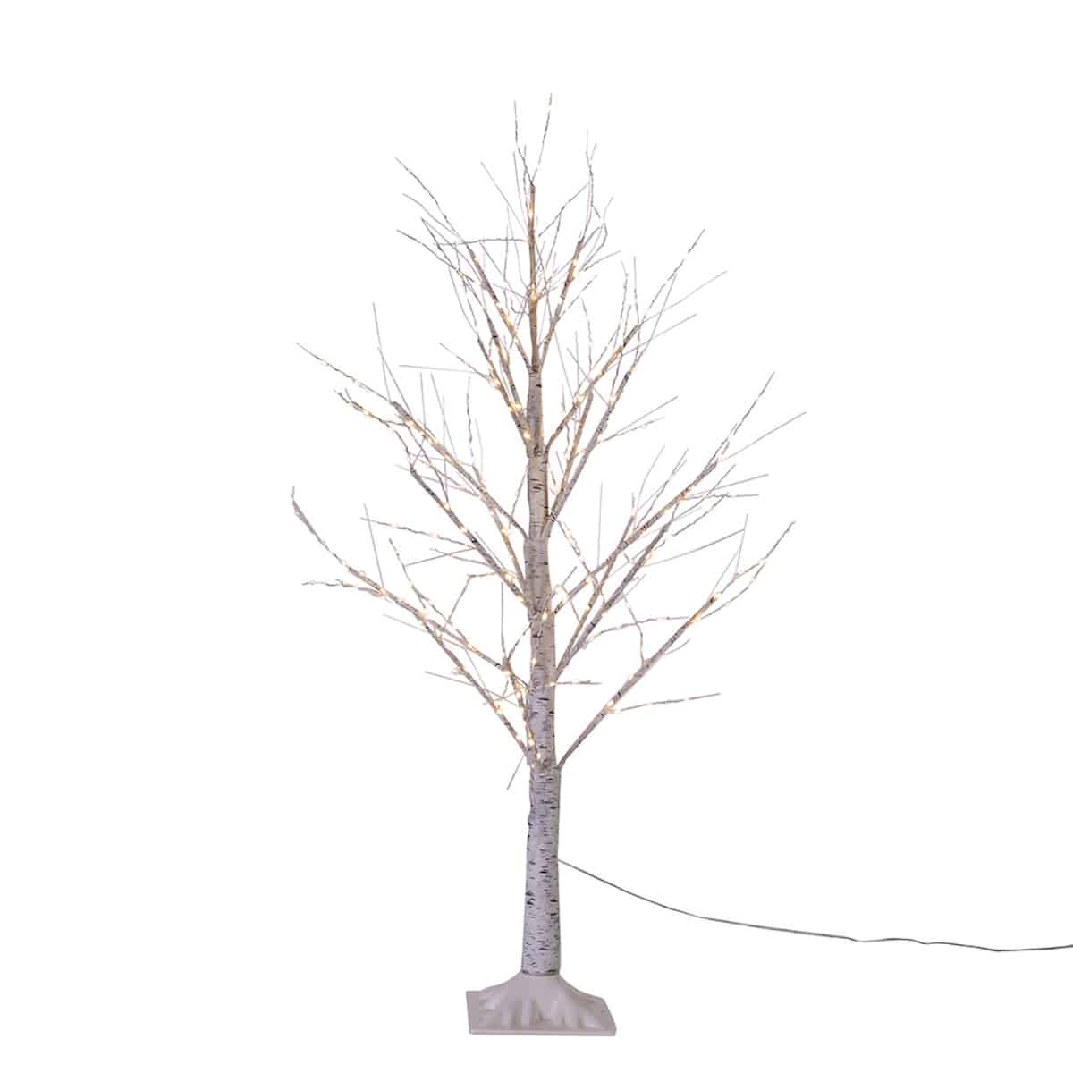 Twinkle Light Birch Twig Tree Four Foot