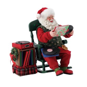 Christmas Grooves Santa Figurine