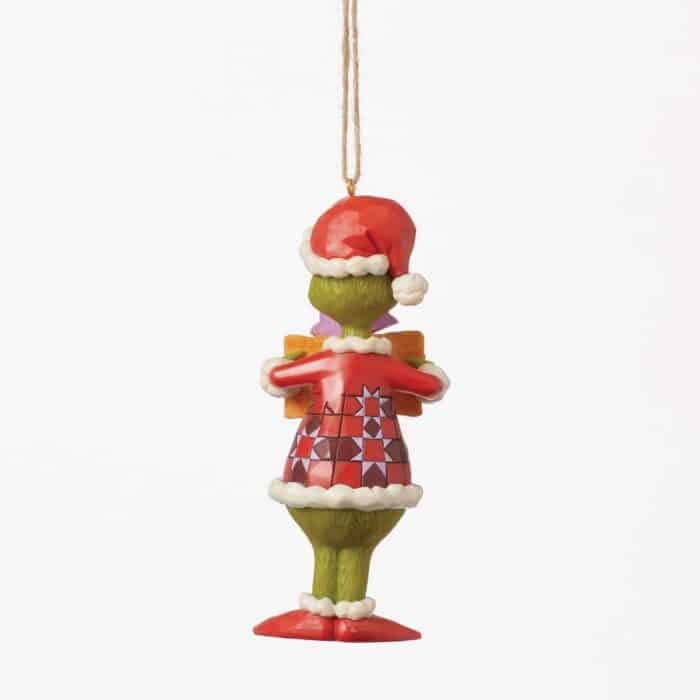 Grinch Merry Whatever Ornament by Jim Shore Back