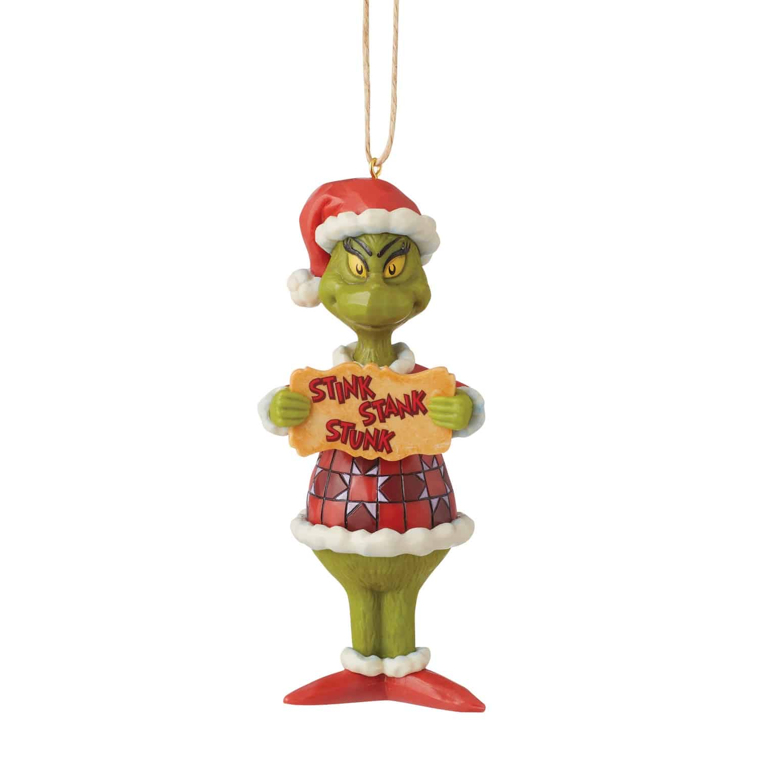 Grinch Stink Stank Stunk Ornament by Jim Shore