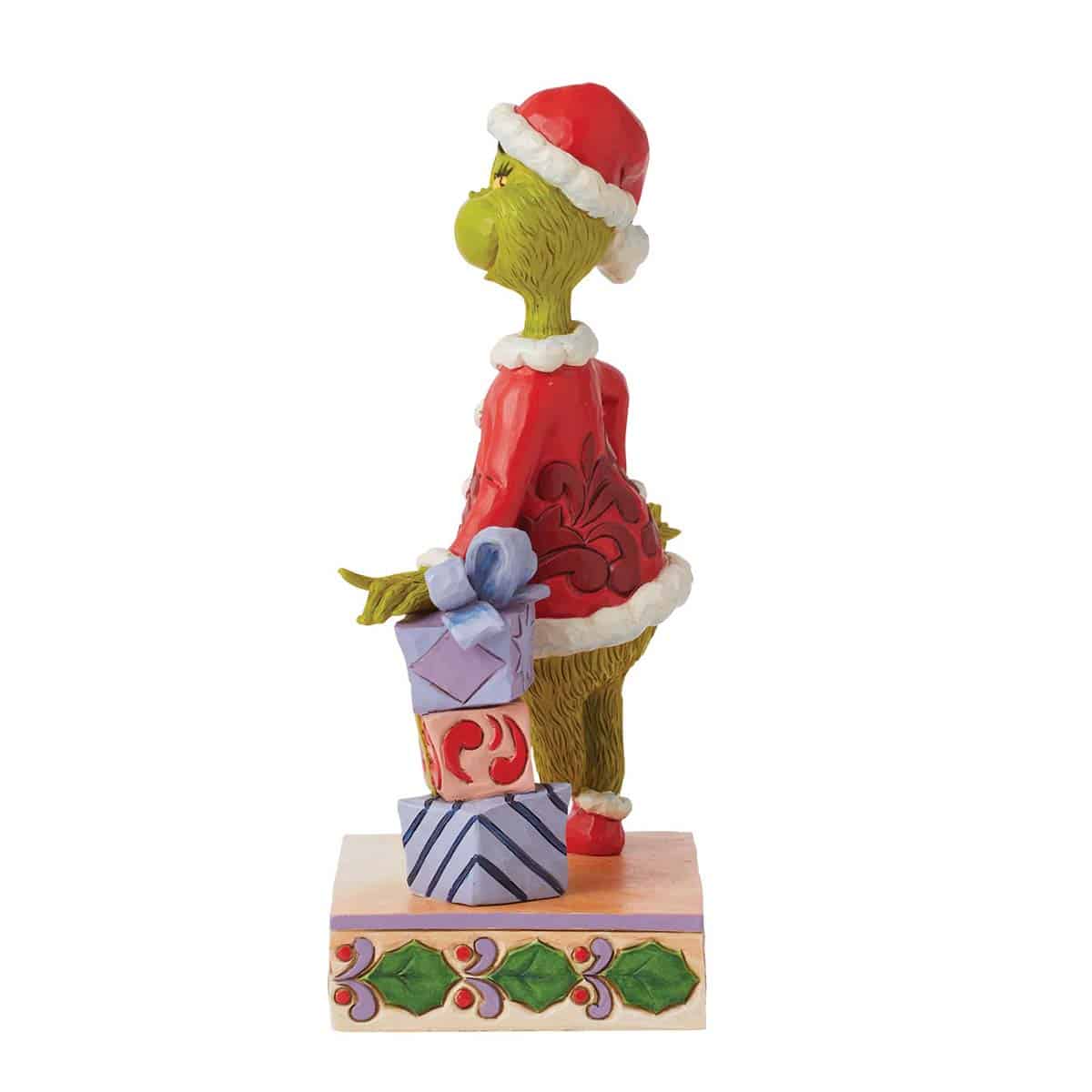 Grinch with Stolen Gifts by Jim Shore Side Two