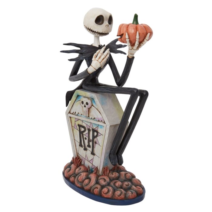 Jack Skellington on Gravestone Figurine