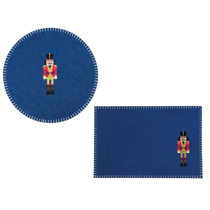 Nutcracker Solider Felt Placemat