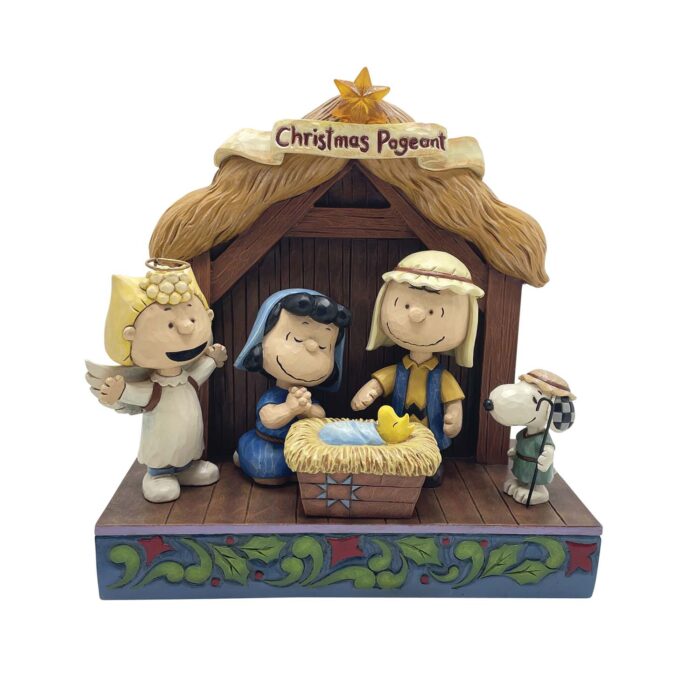Peanuts Christmas Pageant Nativity by Jim Shore