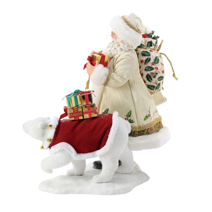 Polar Pair Santa Figurine Side Two