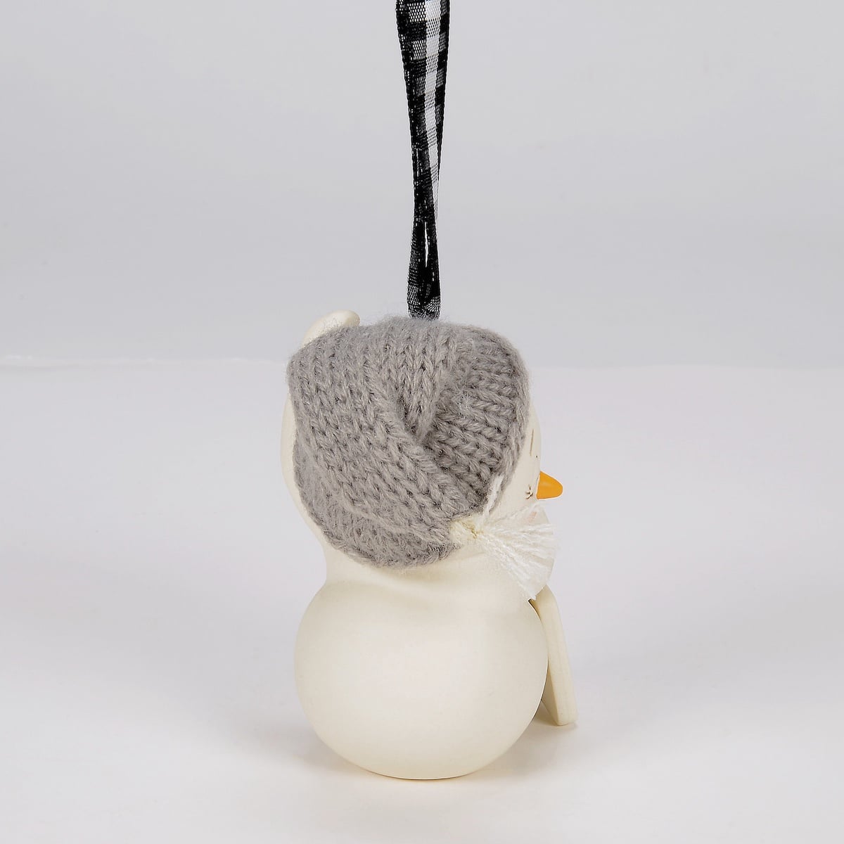 Pretty As a Peach Snowpinion Ornament Side Two