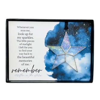 Written In Stars Memorial Star Ornament