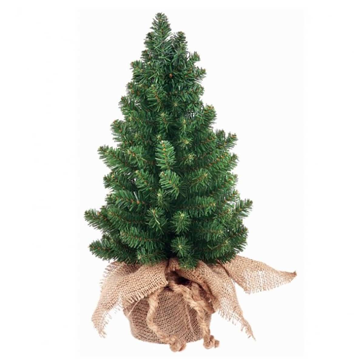 Canadian Burlap Tabletop Tree 20
