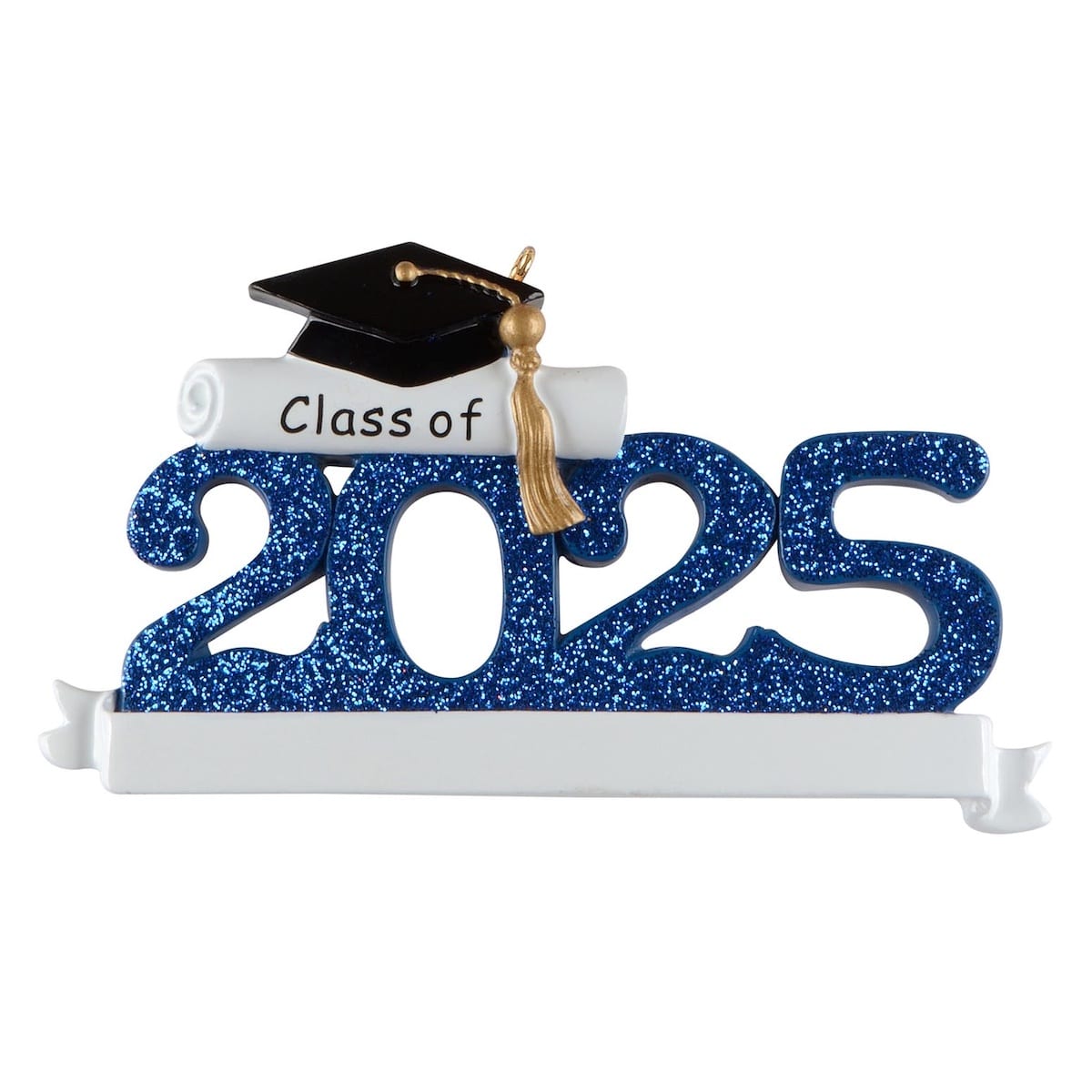 Class of 2025 Ornament Personalized Blue