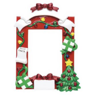 Everything Christmas Frame Ornament Personalize