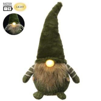 Gnome Light Up Nose Table Sitter