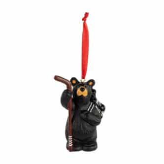Hockey Player Ornament Bearfoots® Bear