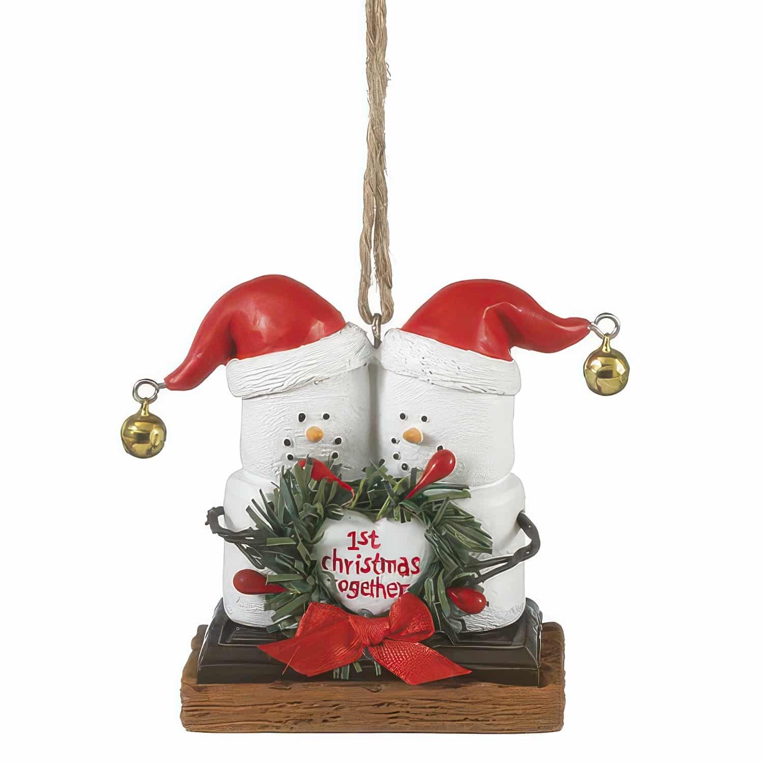 Smores 1st Christmas Couple Ornament