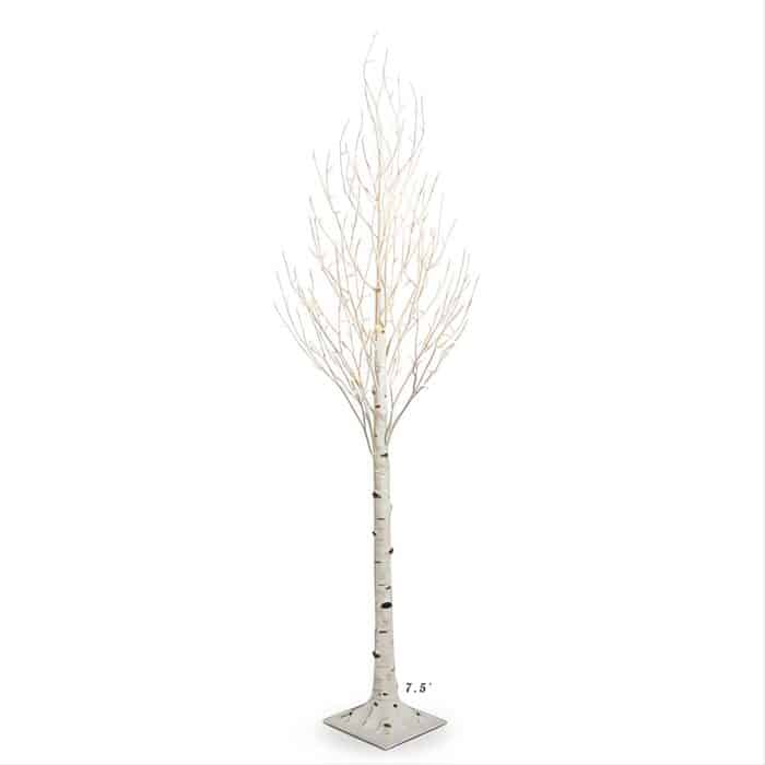 Steady or Twinkle Led Birch Twig Tree 7foot