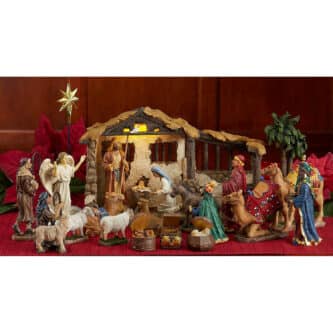 Three Kings Nativity Set Twenty Three Pieces 5