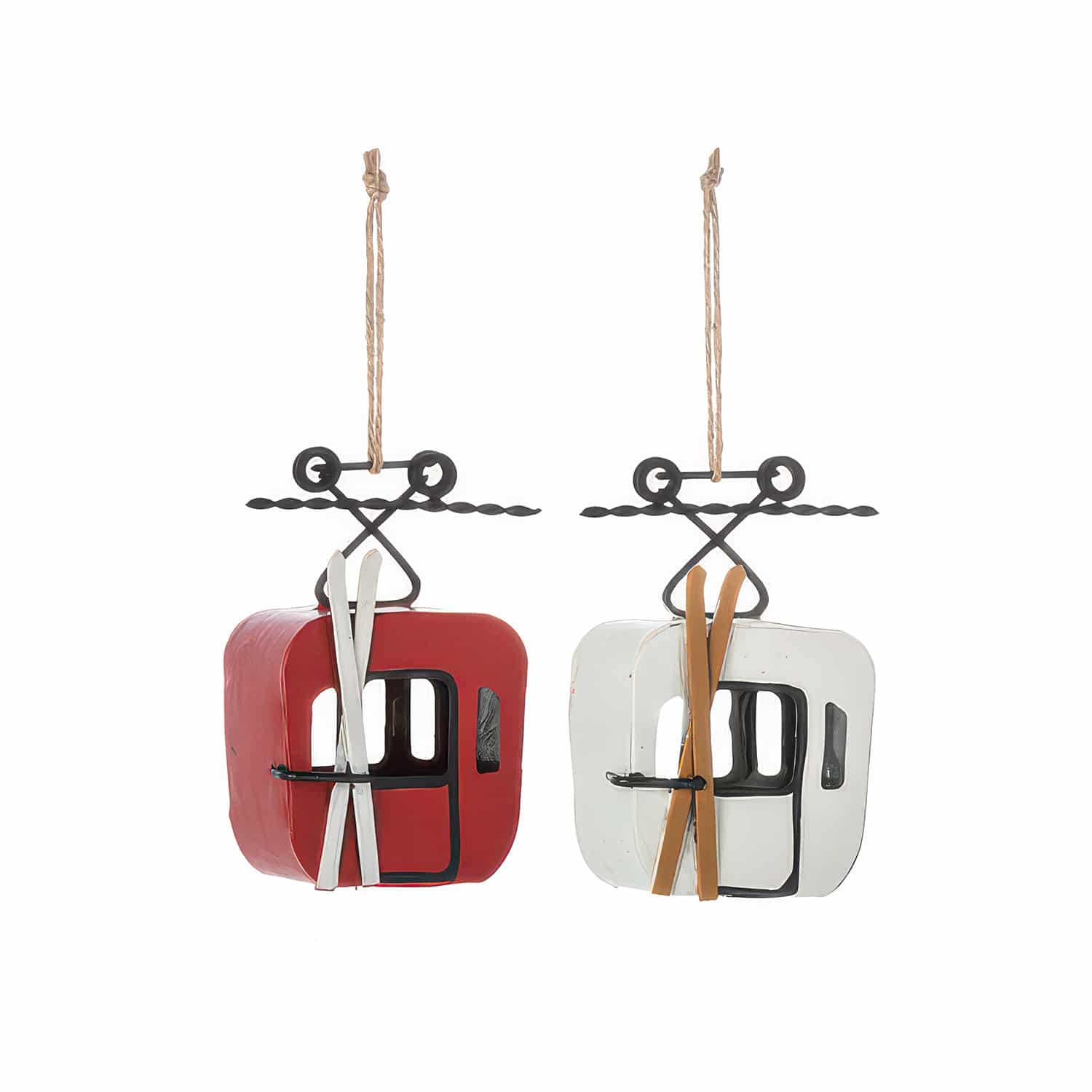 Vintage Ski Gondola Ornament Personalized